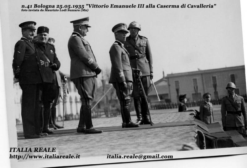 Vittorio Emanuele II alla Caserma di Cavalleria di Bologna
